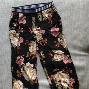 Floral Print Pants